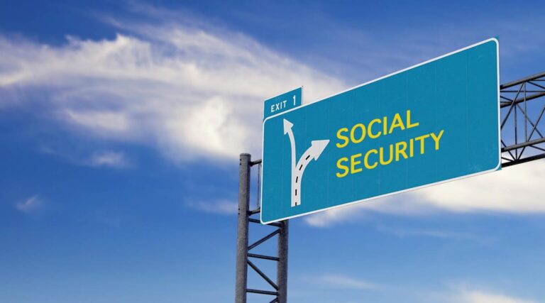 Social security sign