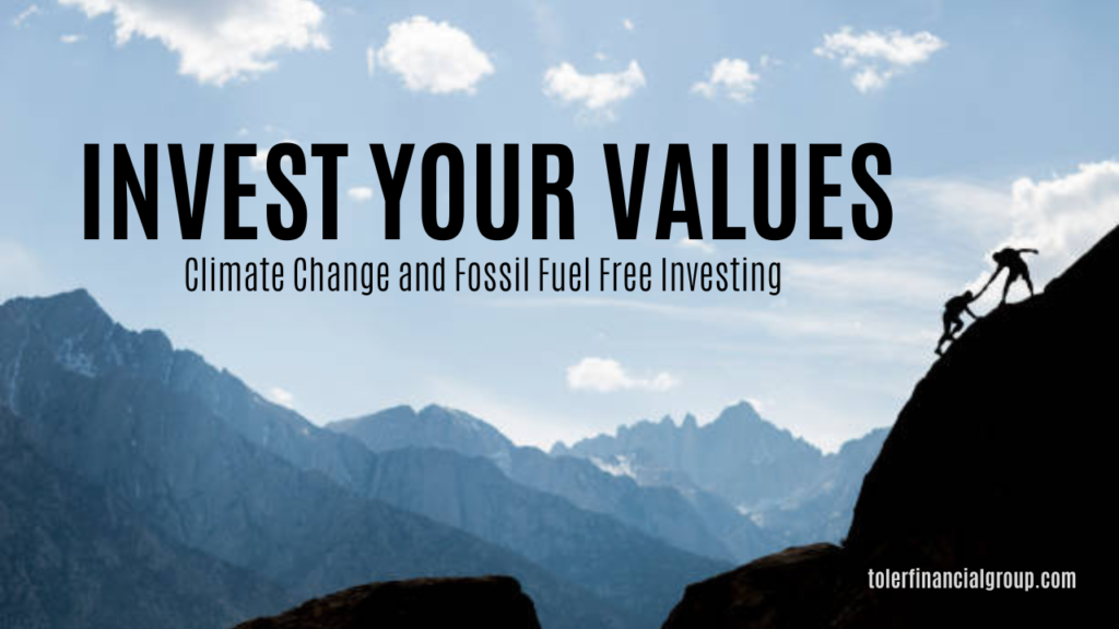 Sustainable Investing. Invest in your values
